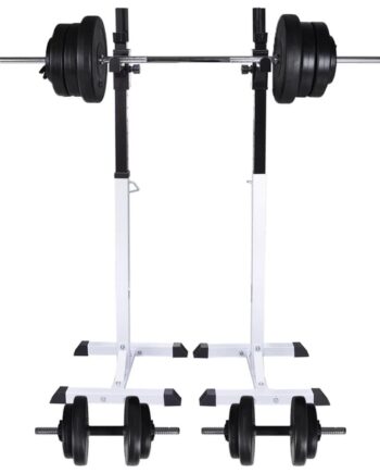 Vægtstang Squat Stativ Med Vægtstang Håndvægtsæt 5kg