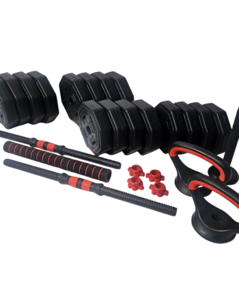 Odin Basic Justerbare Håndvægte 40kg Sæt Inkl Vægtstang Kettlebell
