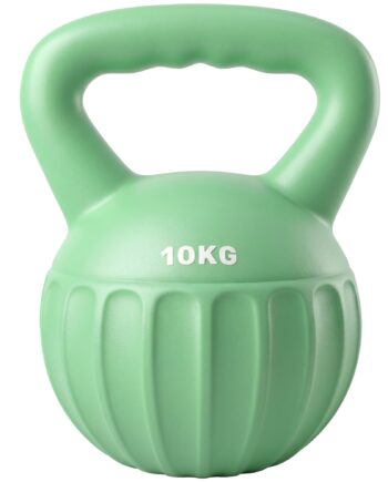 Kettlebell Vægtstang Fyldt Med Sand Til Begyndere Styrketræning Til Hjemmebrug Grøn