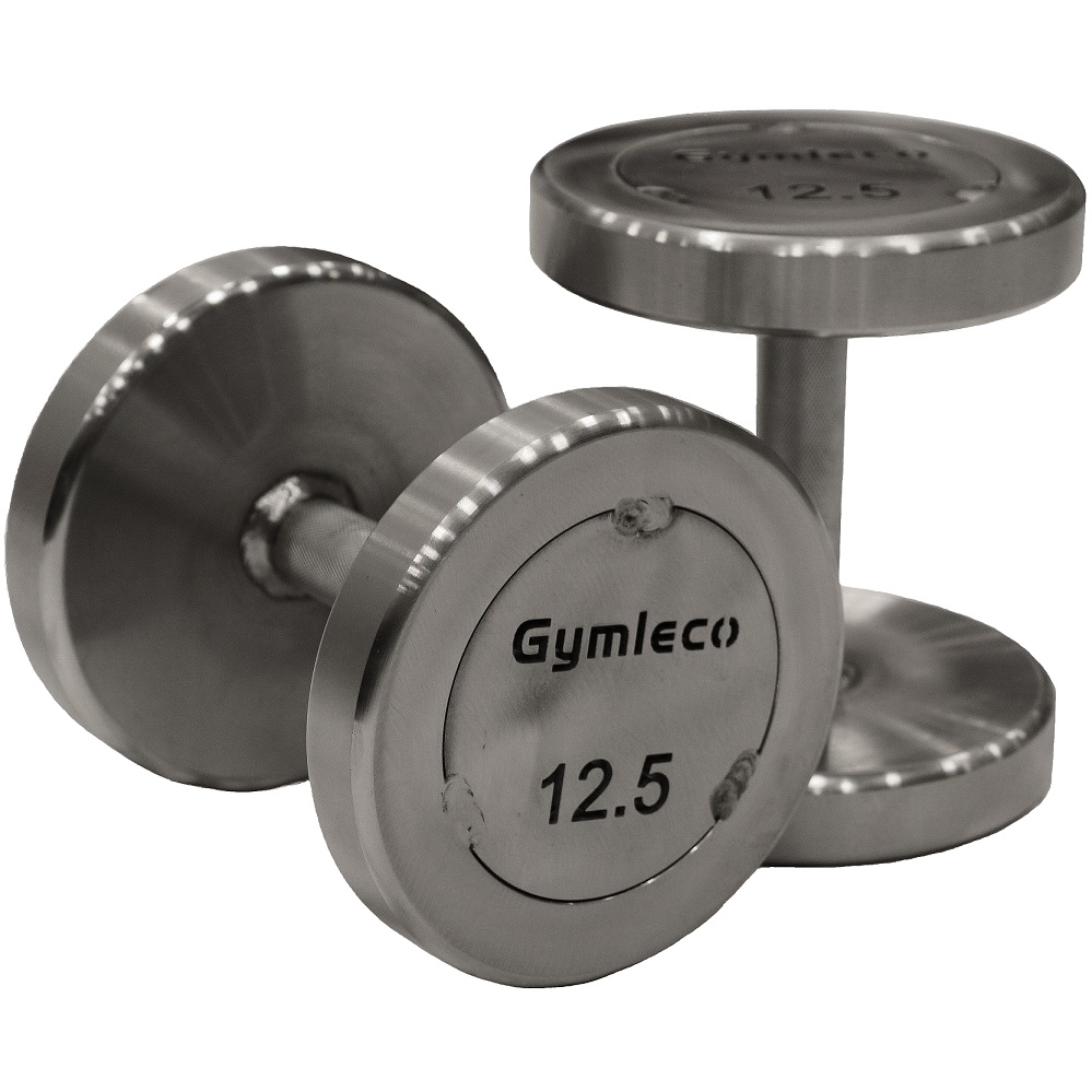 Gymleco 838 Runde Stål Håndvægte 15kg Stk