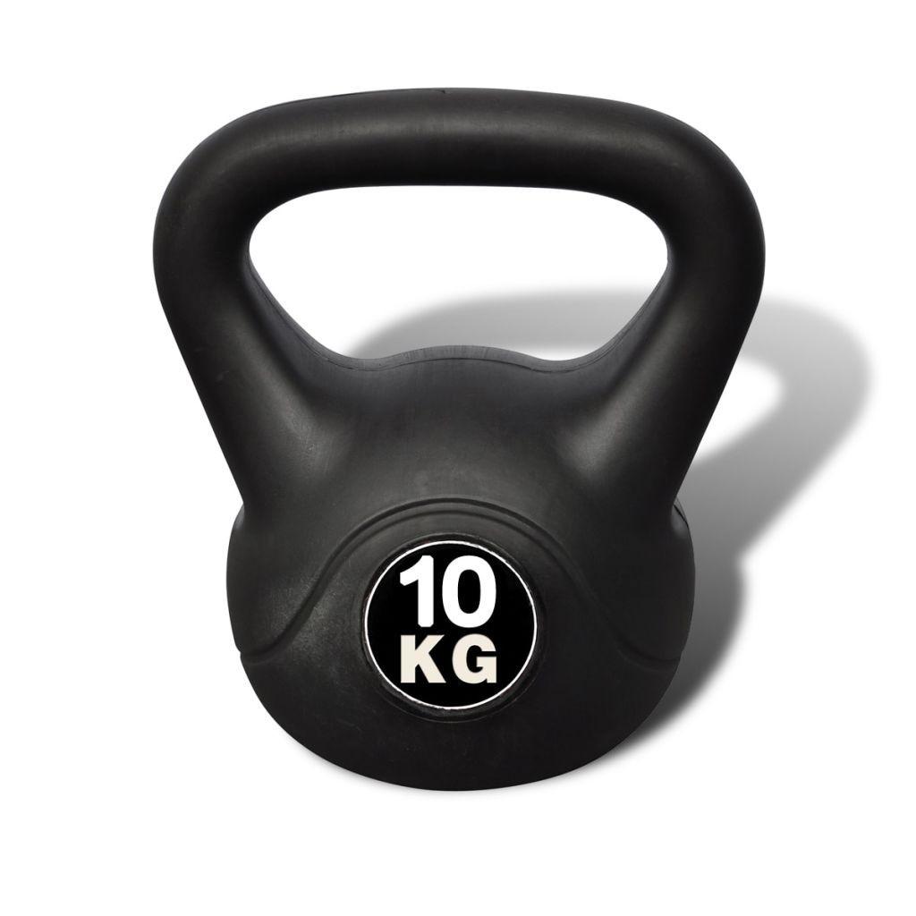 Kettlebell Beton Med Plastbelægning