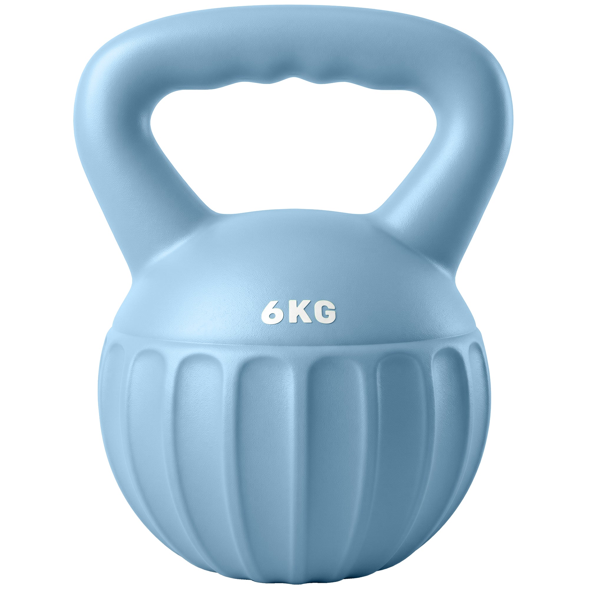 Kettlebell Vægtstang Fyldt Med Sand Til Begyndere Styrketræning Til Hjemmebrug Blå