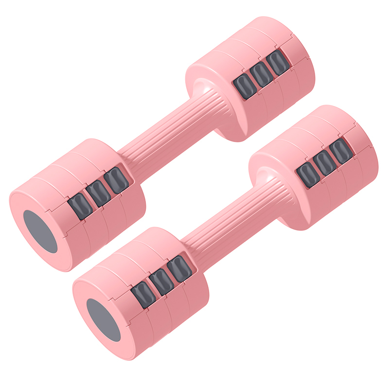 Odin Basic Justerbare Håndvægte Sæt 2x2 5kg Pink