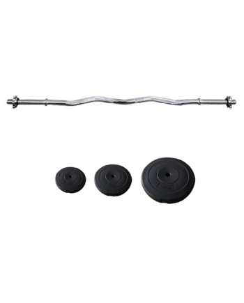 Odin Curl Vægtstang 120 30mm Inkl Vægtskiver 5kg