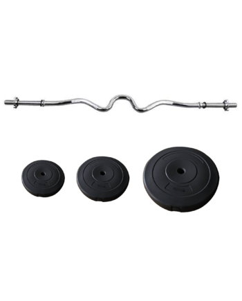 Odin Super Curl Vægtstang 120 30mm Inkl Vægtskiver 5kg
