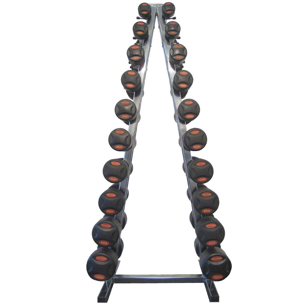 Peak Fitness Inkl Chrome Stativ Gummi