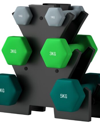 Håndvægtsæt Med Opbevaringsstativ Sæt Med Håndvægte Til Fitnesstræning